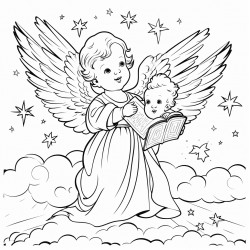 to you i lift up my eyes o you who are enthroned in the heavens color in letters with design