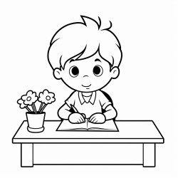 una persona cometiendo un acto inseguro en el trabajo dibujo paga colorear