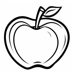 an apple