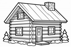 doucet log house