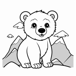a cute icelandic bear