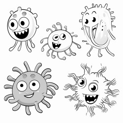 simple germ with examples on how to eliminate no background