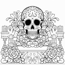 altar dia de muertos