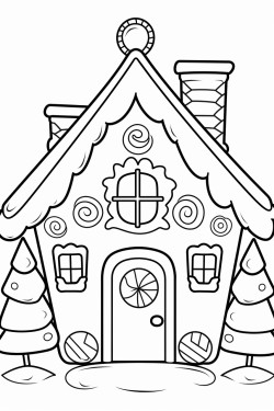christmas gingerbread house