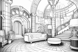 art deco interrior