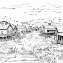 west and ghost towns