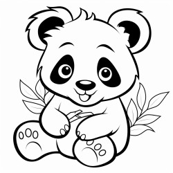 panda qui lit