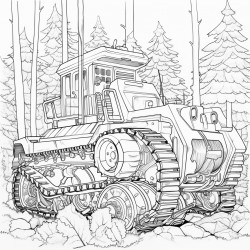 forestry machine harvester