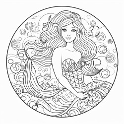 a mermaid