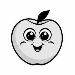 an apple