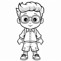 hombre calvo con lentes filosofo