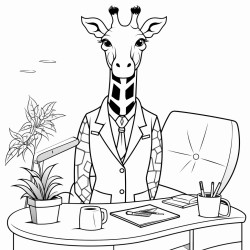 human resources manager giraffe