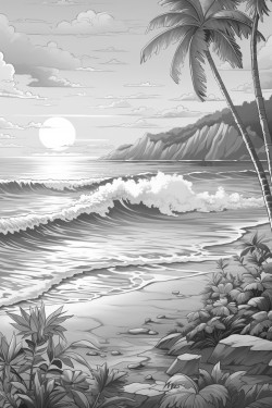 beach sunrise