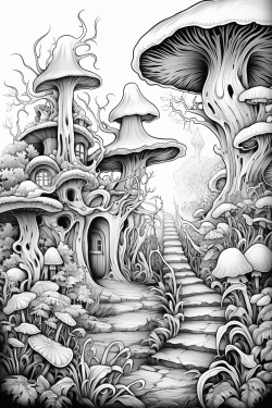 explore an enchanted forest filled with mythical creatures and glowing plants