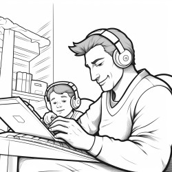 call center dad morning ang night