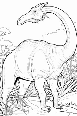 big parasaurolophus