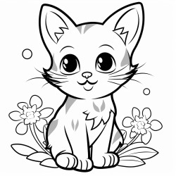 a vey beautiful jovial cat