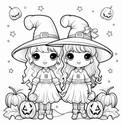 funny witches halloween