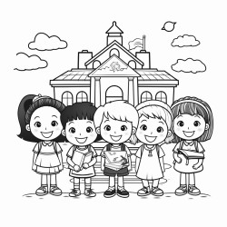 elementary school class