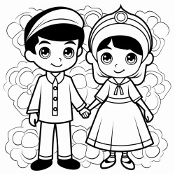 membuat poto menjadi coloringpage