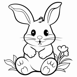 bunny with a carrot