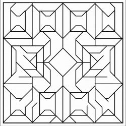 geometric pattern full page