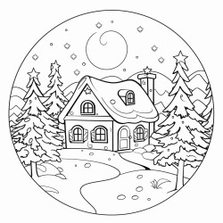 christmas scene