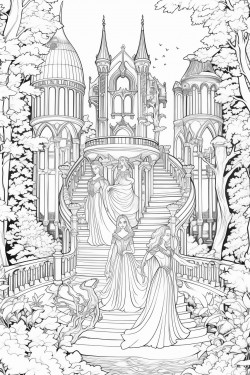 fairy queens court a grand court in the heart of an enchanted forest