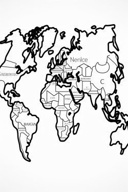 world countries in alphabetical order with its national flag designed into the country shape