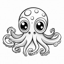 octopus with many eyes