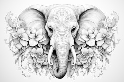 portrait dun lphant
