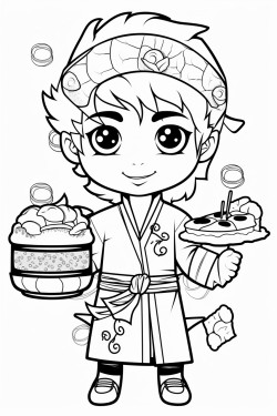 sushi chibi
