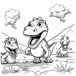 dinosaur adventures  dinosaurs in different environments