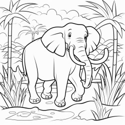 change this pic to a coloring book image