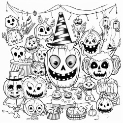 13halloween party with fun decorations