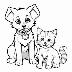 cat and dog