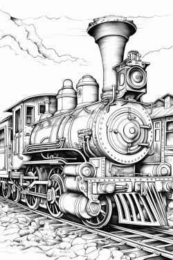 steampunk locomotive