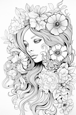 coloriage complexe