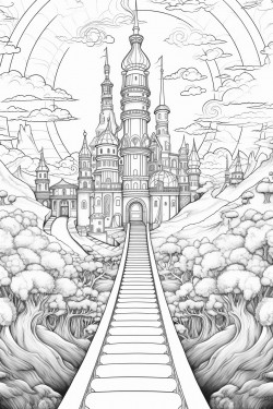 a path that leads to the edge of the world where the universe awaits