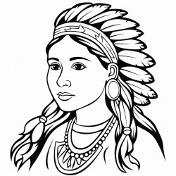 native american woman