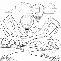 buat pemandangan di dalam air