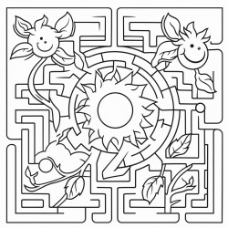 summer maze puzzle