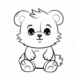 cute basic sitting animal