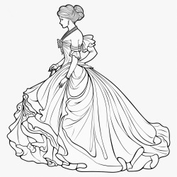 edwardian ball gown