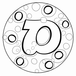 numbers from one to seven empty inside do not include any other elements do not include 0 8 9