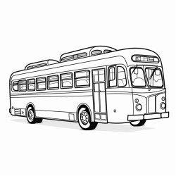 realistic bus
