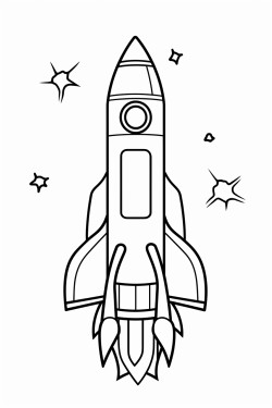 rocket during launch