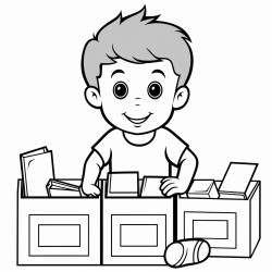 test your colors page with boxes