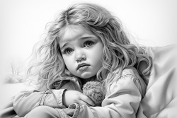 5 year old crying on the couch