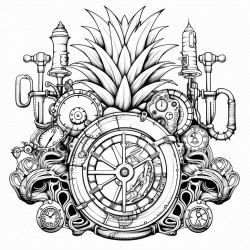 steampunk pineapple